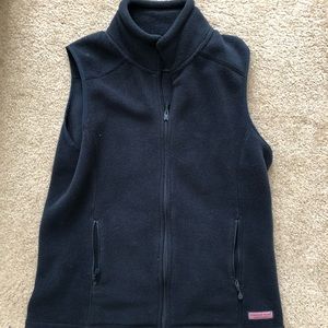 Vineyard Vines Navy Blue fleece Vest
